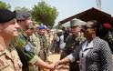 Φόρος Τιμής στην EUFOR RCA  από την Πρόεδρο της Κεντροαφρικανικής Δημοκρατίας - Φωτογραφία 1