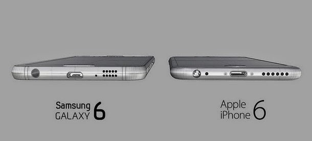 Απίστευτες ομοιότητες του Samsung Galaxy S6 με το iPhone 6 - Φωτογραφία 4