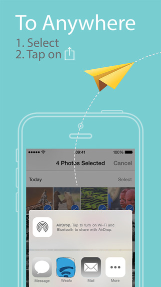 Weafo: AppStore free today....ο πιο εύκολος τρόπος για να μεταφέρετε περιεχόμενο από το iOS 8 σε οποιαδήποτε συσκευή - Φωτογραφία 3