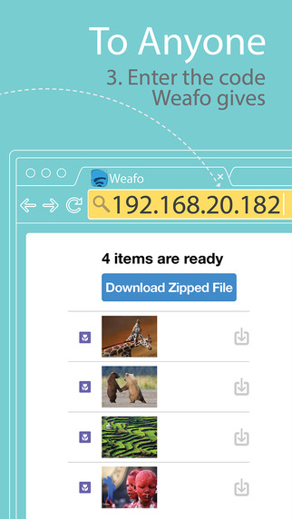 Weafo: AppStore free today....ο πιο εύκολος τρόπος για να μεταφέρετε περιεχόμενο από το iOS 8 σε οποιαδήποτε συσκευή - Φωτογραφία 4