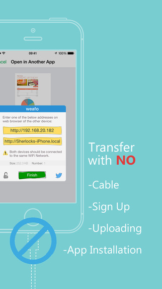 Weafo: AppStore free today....ο πιο εύκολος τρόπος για να μεταφέρετε περιεχόμενο από το iOS 8 σε οποιαδήποτε συσκευή - Φωτογραφία 7