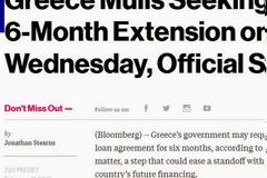 Έτσι σχολιάζει ο ξένος Τύπος την παράταση της Ελλάδας [photos]