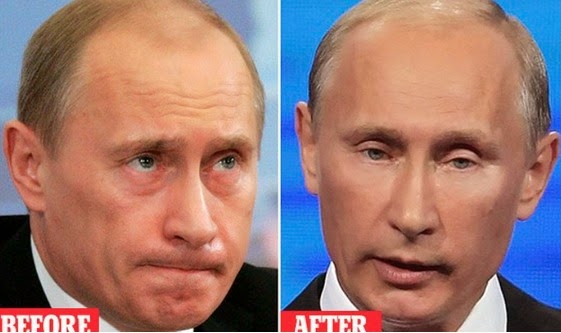 Ο Πούτιν έκανε λίφτινγκ: Αυτές είναι οι φωτογραφίες του πριν και μετά την επέμβαση! [photos] - Φωτογραφία 2
