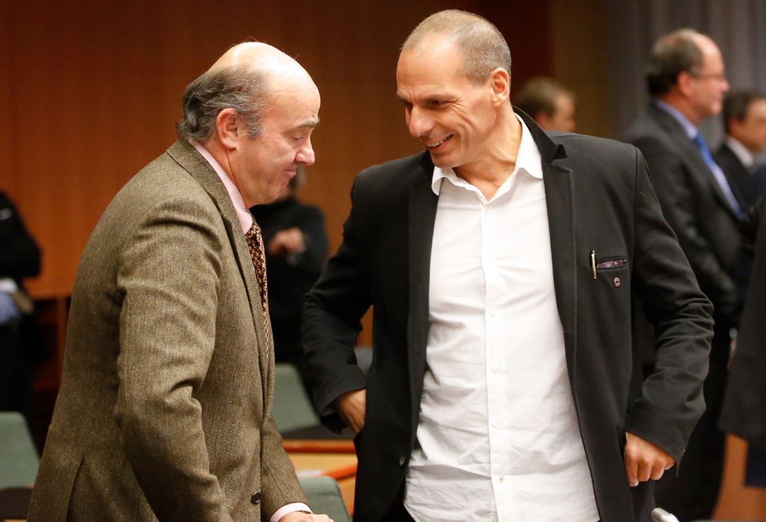 Τα χαμόγελα του Βαρουφάκη στο Eurogroup [photos] - Φωτογραφία 4