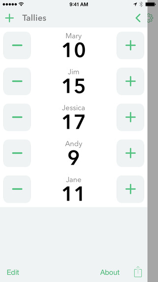 Tally 2 - Quick Counter: AppStore free - Φωτογραφία 4