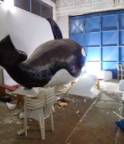 Πάρτε μια μια μικρή γεύση από τα άρματα που θα παρελάσουν αύριο στον Ευβοϊκό στο Θαλασσινό Καρναβάλι Χαλκίδας! [photos] - Φωτογραφία 4