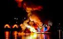 Έπεσε η αυλαία για το Πατρινό Καρναβάλι 2015 - Στην πυρά ο βασιλιάς Καρνάβαλος