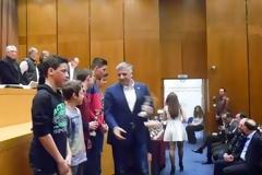 Τους καλύτερους αθλητές και αθλήτριες της Ένωσης Ποδηλατικών Σωματείων Κέντρου βράβευσε ο Πρόεδρος της ΚΕΔΕ, Δήμαρχος Αμαρουσίου Γ. Πατούλης