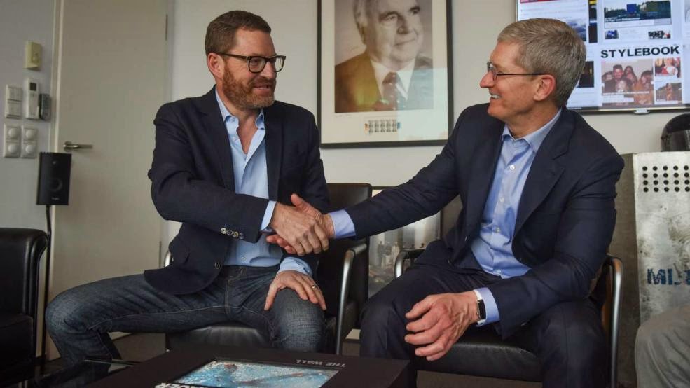 O Tim Cook συναντήθηκε με τη Γερμανίδα Καγκελάριο Άνγκελα Μέρκελ κατά την επίσκεψή του στο Βερολίνο - Φωτογραφία 6