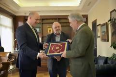 Συνάντηση του ΥΦΕΘΑ Νίκου Τόσκα με τον Πρέσβη της Τουρκίας Kerim Uras