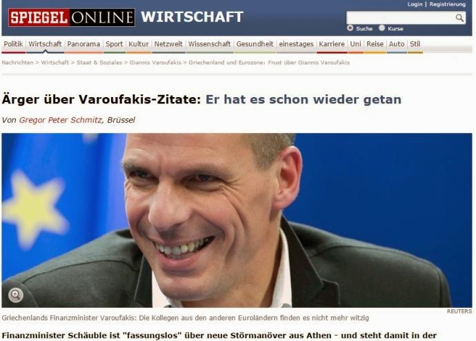Spiegel: Ο Βαρουφάκης είχε προειδοποιηθεί να προσέχει τις δηλώσεις του - Φωτογραφία 1
