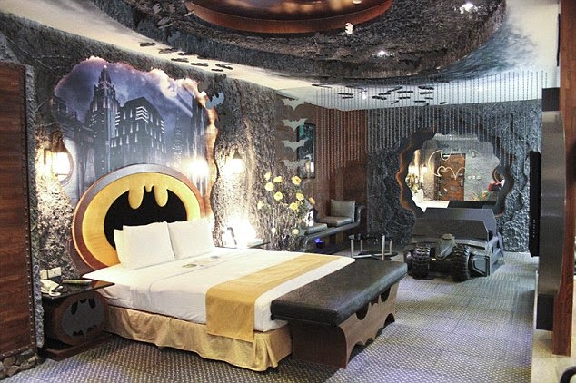 Το δωμάτιο του Μπάτμαν σε ξενοδοχείο της Ταϊβάν [photos] - Φωτογραφία 1