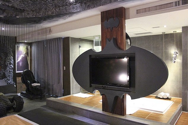 Το δωμάτιο του Μπάτμαν σε ξενοδοχείο της Ταϊβάν [photos] - Φωτογραφία 3