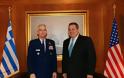 Συνάντηση ΥΕΘΑ Πάνου Καμμένου με τον Διοικητή της Διοίκησης Μεταφορών του Αμερικάνικου Υπουργείου Άμυνας Πτέραρχο Πωλ Σέλβα