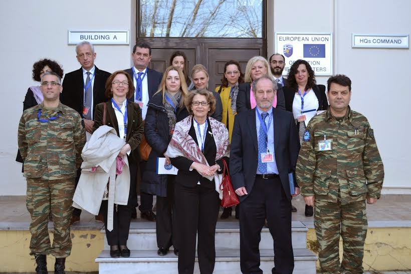 15 Δικαστές και Εισαγγελείς στο Ευρωπαϊκό Στρατηγείο της Λάρισας - Φωτογραφία 1