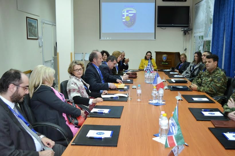 15 Δικαστές και Εισαγγελείς στο Ευρωπαϊκό Στρατηγείο της Λάρισας - Φωτογραφία 2