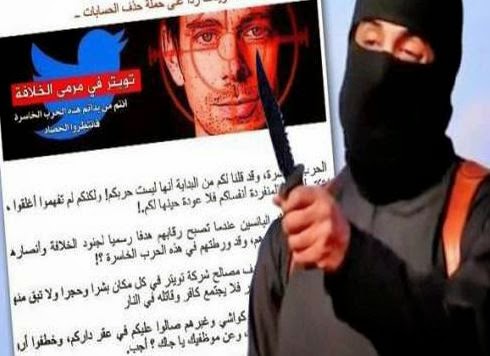 Το Ισλαμικό Κράτος απειλεί να αποκεφαλίσει εργαζόμενους του Twitter - Φωτογραφία 1