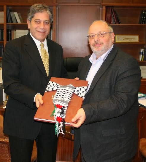 Συνάντηση ΑΝΥΕΘΑ Κώστα Ήσυχου με τον επικεφαλής της διπλωματικής αντιπροσωπείας της Παλαιστίνης στην Ελλάδα - Φωτογραφία 7