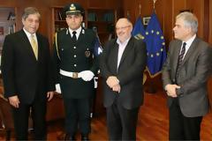 Συνάντηση ΑΝΥΕΘΑ Κώστα Ήσυχου με τον επικεφαλής της διπλωματικής αντιπροσωπείας της Παλαιστίνης στην Ελλάδα