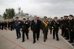 ΦΩΤΟ ΑΠΟ ΤΗΝ ΤΕΛΕΤΗ ΠΑΡΑΔΟΣΗΣ-ΠΑΡΑΛΑΒΗΣ ΚΑΘΗΚΟΝΤΩΝ ΑΡΧΗΓΟΥ ΣΤΟΛΟΥ