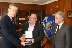 Συνάντηση ΑΝΥΕΘΑ Κώστα Ήσυχου με τον Πρέσβη της Φινλανδίας στην Ελλάδα