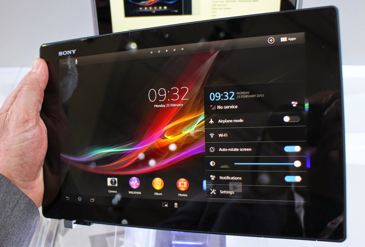 Sony Xperia Z4 Tablet και με Snapdragon 810 και οθόνη 10,1 ιντσών - Φωτογραφία 1