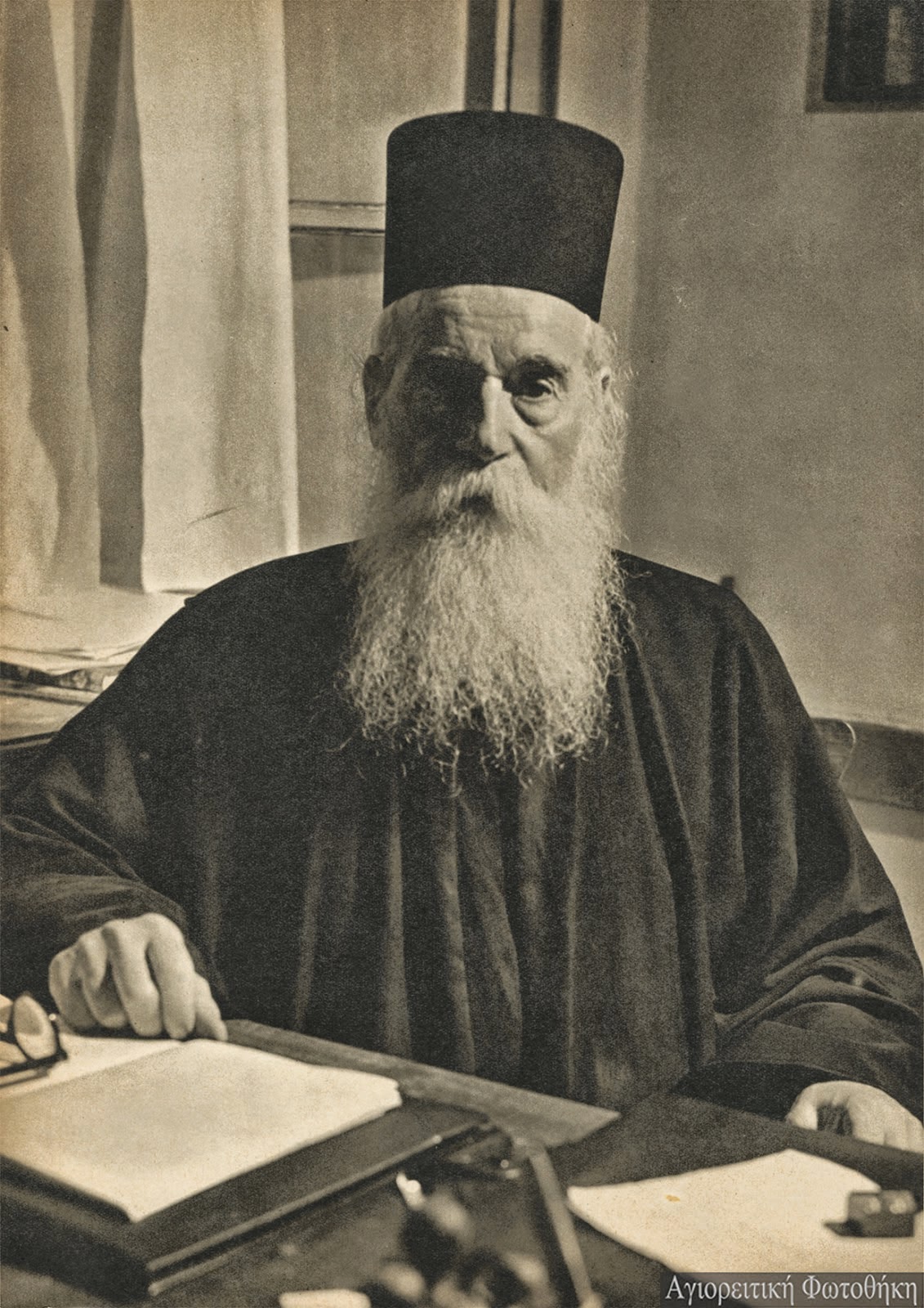 6136 - Αμβρόσιος μοναχός Λαυριώτης (1884-1977) - Φωτογραφία 1