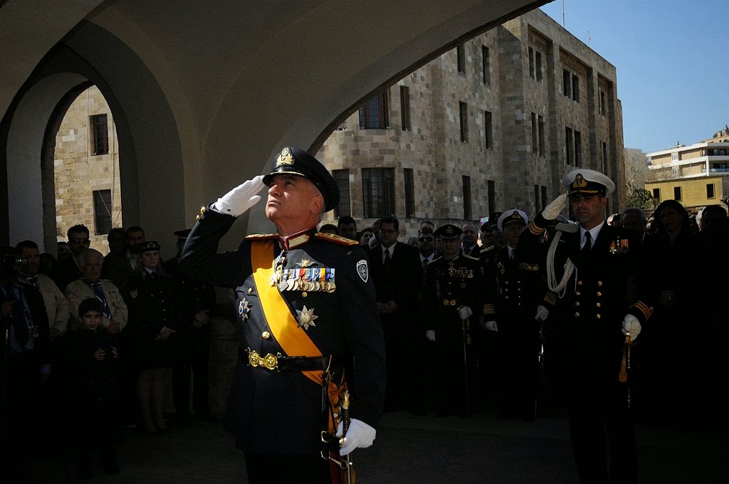 ΠΑΡΟΥΣΙΑ ΑΡΧΗΓΟΥ ΓΕΕΘΑ ΣΤΙΣ ΕΠΕΤΕΙΑΚΕΣ ΕΚΔΗΛΩΣΕΙΣ ΕΝΣΩΜΑΤΩΣΗΣ ΤΗΣ ΔΩΔΕΚΑΝΗΣΟΥ - Φωτογραφία 2