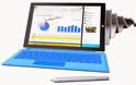 Δύο εκδοχές του Microsoft Surface Pro 4