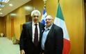 Συνάντηση ΑΝΥΕΘΑ Κώστα Ήσυχου με τον Πρέσβη της Ιταλίας στην Ελλάδα