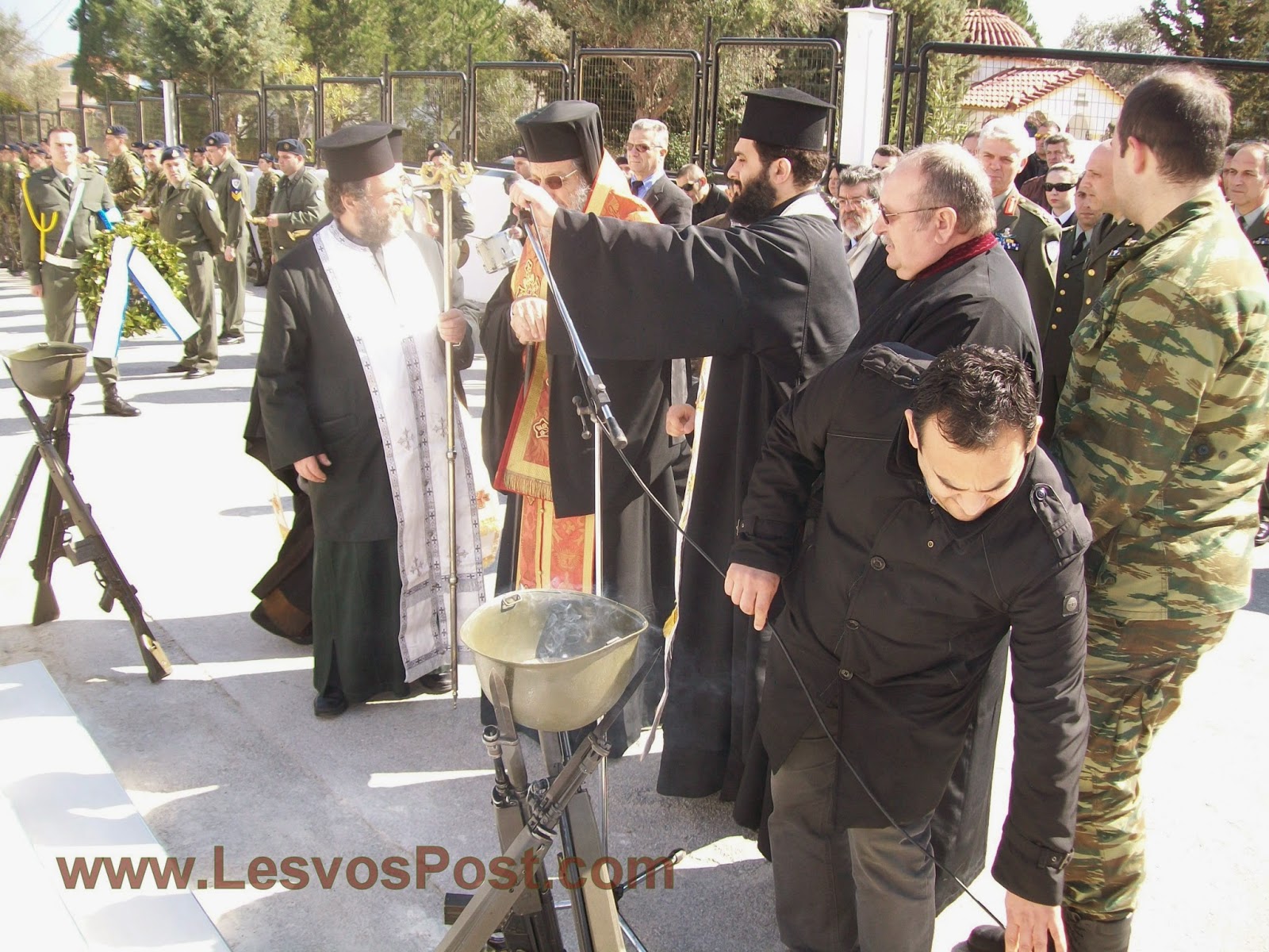 Αποκαλυπτήρια προτομής του Ανχη (ΠΖ) ΚΩΝ/ΝΟΥ ΠΟΛΥΖΩΝΗ στη Βαρειά Μυτιλήνης (ΒΙΝΤΕΟ,ΦΩΤΟ) - Φωτογραφία 15