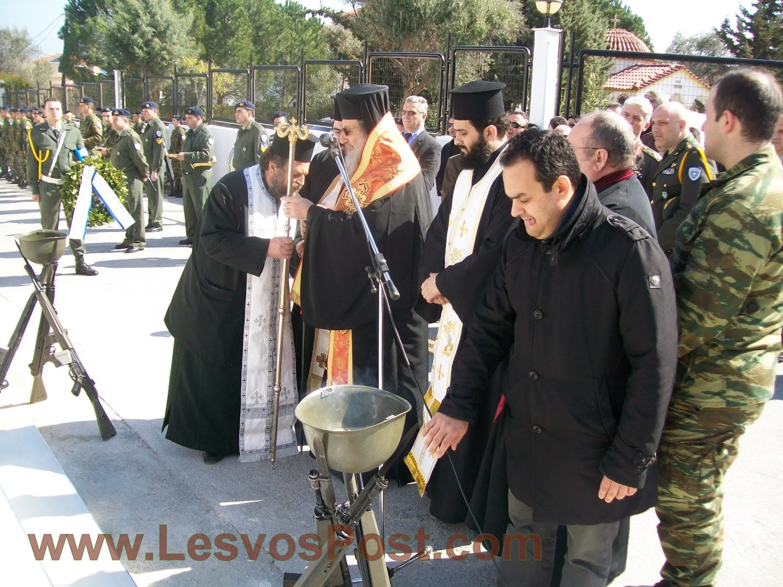 Αποκαλυπτήρια προτομής του Ανχη (ΠΖ) ΚΩΝ/ΝΟΥ ΠΟΛΥΖΩΝΗ στη Βαρειά Μυτιλήνης (ΒΙΝΤΕΟ,ΦΩΤΟ) - Φωτογραφία 16