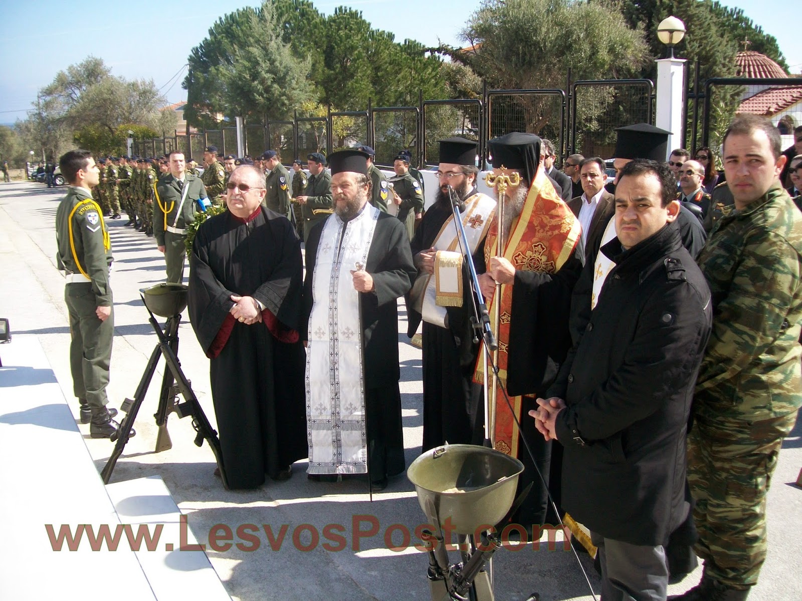 Αποκαλυπτήρια προτομής του Ανχη (ΠΖ) ΚΩΝ/ΝΟΥ ΠΟΛΥΖΩΝΗ στη Βαρειά Μυτιλήνης (ΒΙΝΤΕΟ,ΦΩΤΟ) - Φωτογραφία 20