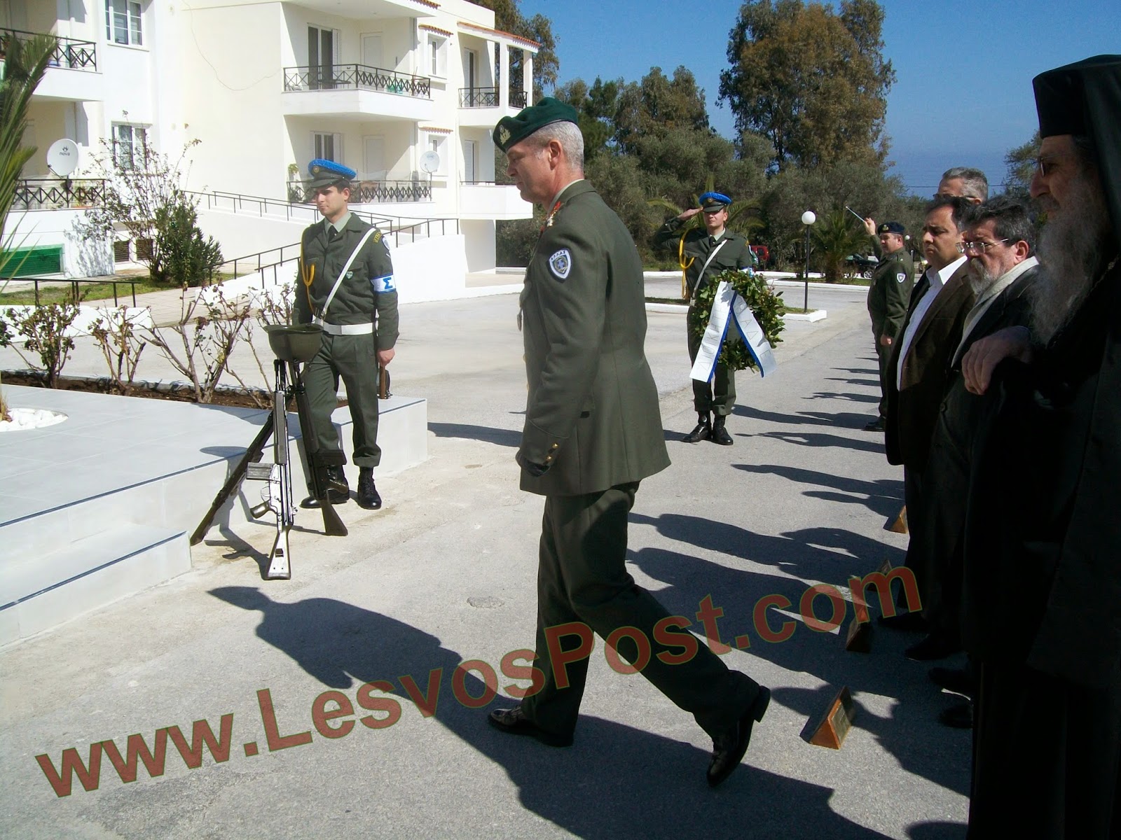 Αποκαλυπτήρια προτομής του Ανχη (ΠΖ) ΚΩΝ/ΝΟΥ ΠΟΛΥΖΩΝΗ στη Βαρειά Μυτιλήνης (ΒΙΝΤΕΟ,ΦΩΤΟ) - Φωτογραφία 21