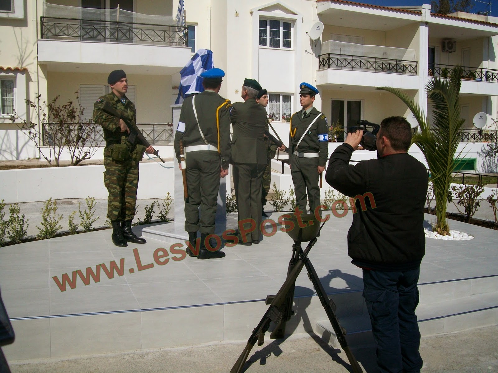 Αποκαλυπτήρια προτομής του Ανχη (ΠΖ) ΚΩΝ/ΝΟΥ ΠΟΛΥΖΩΝΗ στη Βαρειά Μυτιλήνης (ΒΙΝΤΕΟ,ΦΩΤΟ) - Φωτογραφία 25