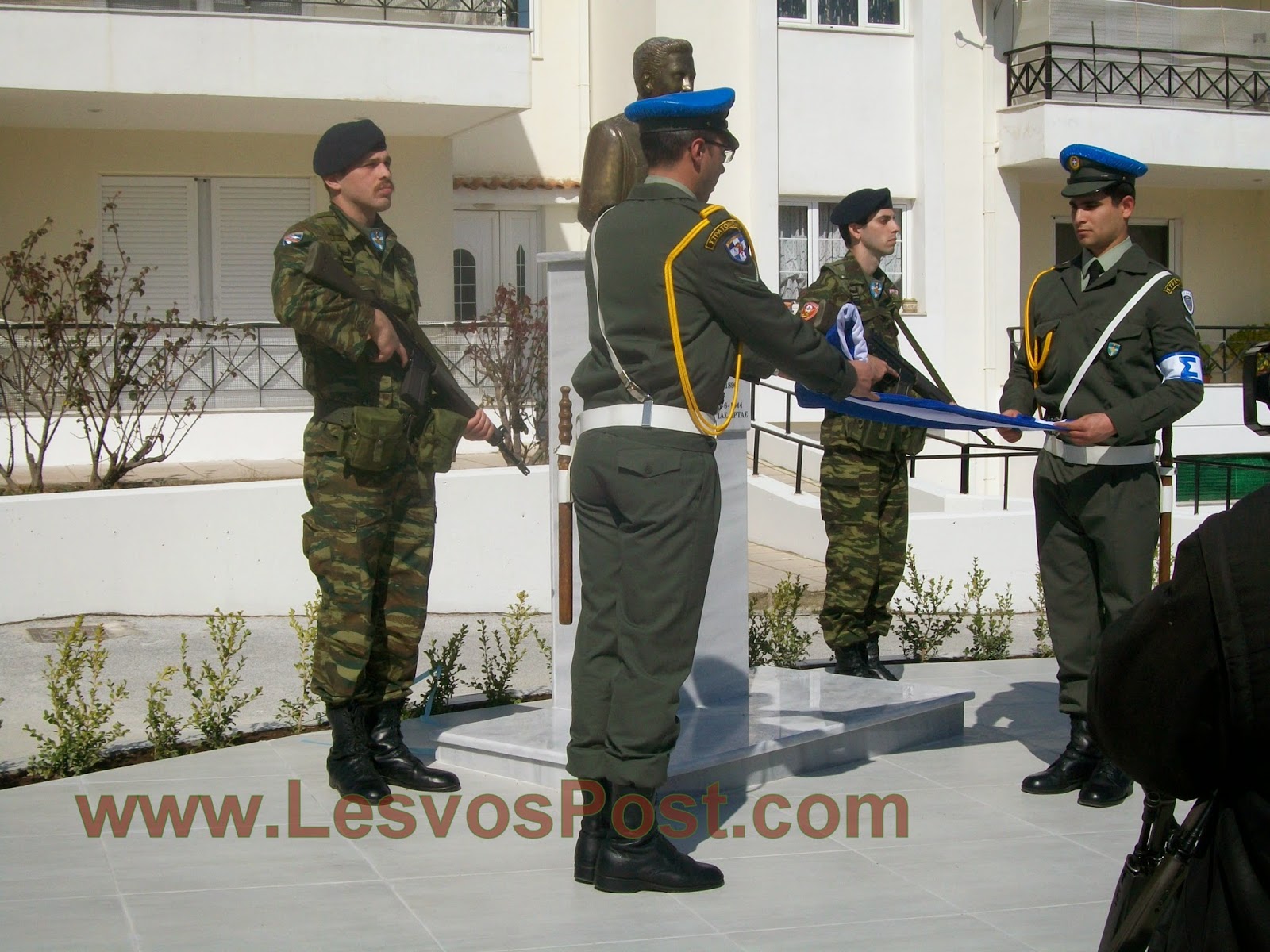 Αποκαλυπτήρια προτομής του Ανχη (ΠΖ) ΚΩΝ/ΝΟΥ ΠΟΛΥΖΩΝΗ στη Βαρειά Μυτιλήνης (ΒΙΝΤΕΟ,ΦΩΤΟ) - Φωτογραφία 31