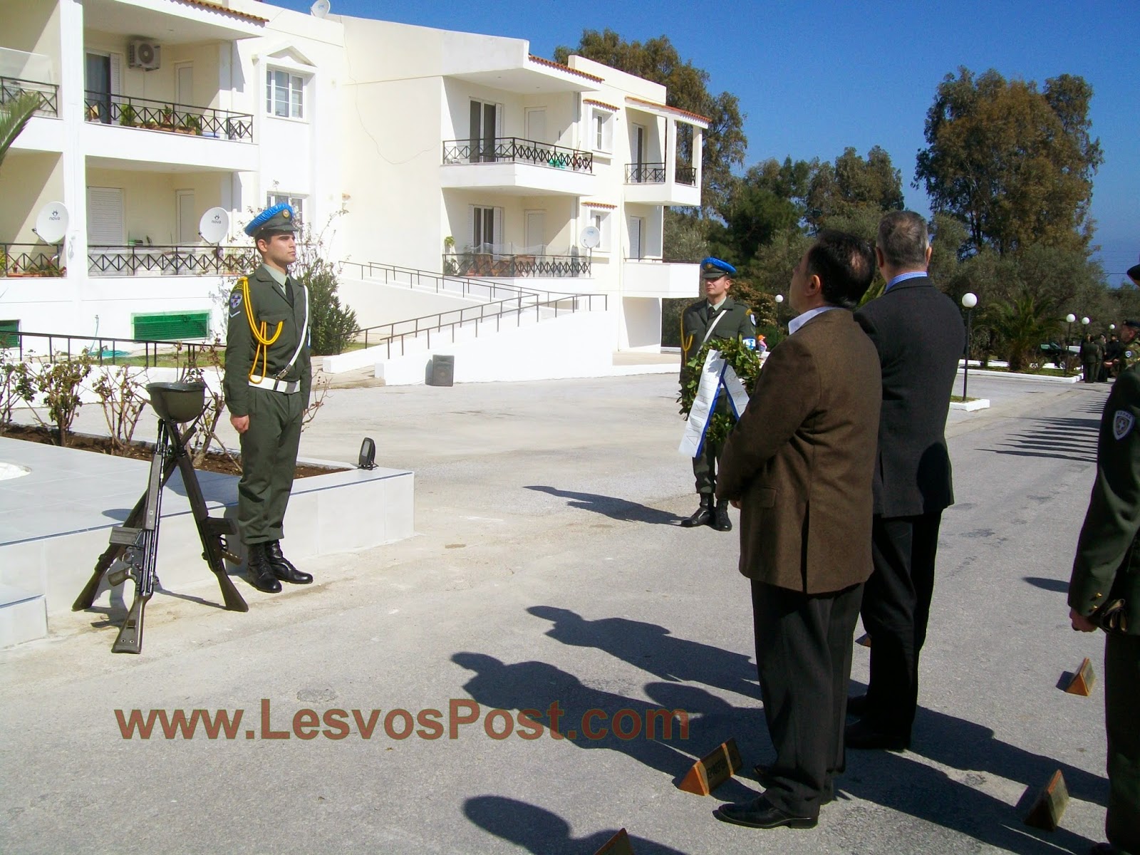 Αποκαλυπτήρια προτομής του Ανχη (ΠΖ) ΚΩΝ/ΝΟΥ ΠΟΛΥΖΩΝΗ στη Βαρειά Μυτιλήνης (ΒΙΝΤΕΟ,ΦΩΤΟ) - Φωτογραφία 6