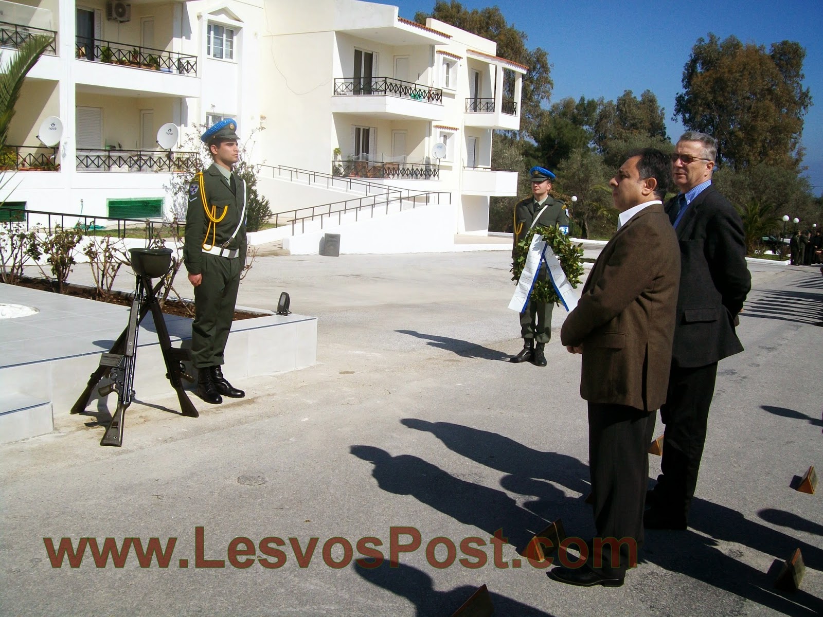 Αποκαλυπτήρια προτομής του Ανχη (ΠΖ) ΚΩΝ/ΝΟΥ ΠΟΛΥΖΩΝΗ στη Βαρειά Μυτιλήνης (ΒΙΝΤΕΟ,ΦΩΤΟ) - Φωτογραφία 8