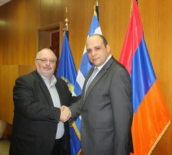 Συνάντηση ΑΝΥΕΘΑ Κώστα Ήσυχου με τον Πρέσβη της Αρμενίας στην Ελλάδα - Φωτογραφία 2