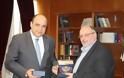 Συνάντηση ΑΝΥΕΘΑ Κώστα Ήσυχου με τον Πρέσβη της Αρμενίας στην Ελλάδα - Φωτογραφία 1