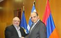 Συνάντηση ΑΝΥΕΘΑ Κώστα Ήσυχου με τον Πρέσβη της Αρμενίας στην Ελλάδα - Φωτογραφία 2