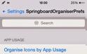 SpringboardOrganiser: Cydia tweak new v1.1-29 ($0.99)
