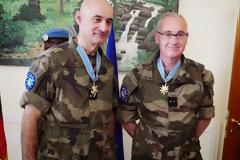 Παρασημοφόρηση των Διοικητών της EUFOR RCA