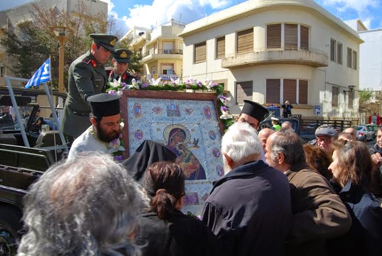 ΥΠΟΔΟΧΗ ΙΕΡΑΣ ΕΙΚΟΝΑΣ «ΠΑΝΑΓΙΑΣ ΦΟΒΕΡΑΣ ΠΡΟΣΤΑΣΙΑΣ» ΑΠΟ ΤΟ ΑΓΙΟ ΟΡΟΣ ΣΤΗ ΣΕΑΠ - Φωτογραφία 9