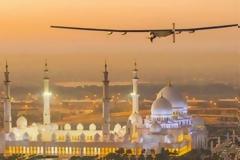 Ο γύρος του κόσμου χωρίς καύσιμα: Το Solar Impulse-2 απογειώθηκε από το Αμπού Ντάμπι [photos]