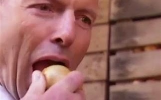 Ο αυστραλός πρωθυπουργός έφαγε ένα κρεμμύδι μπροστά στις κάμερες - Φωτογραφία 1