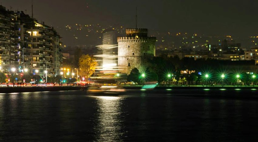 H νύχτα της Θεσσαλονίκης… [video] - Φωτογραφία 1