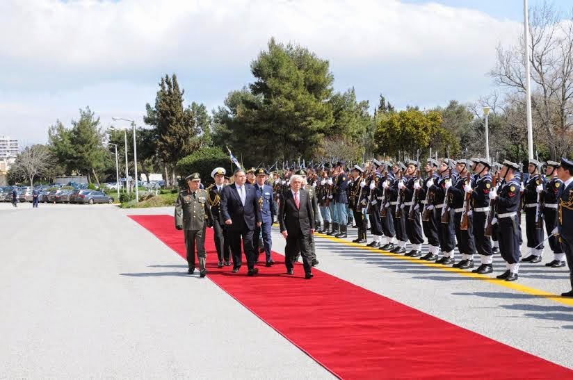 Επίσημη επίσκεψη του Προέδρου της Δημοκρατίας κ. Προκόπη Παυλόπουλου στο ΥΠΕΘΑ - Φωτογραφία 2