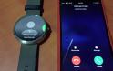 Το έξυπνο ρολόι Moto 360 δέχεται κλήσεις από το iphone