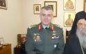 Λάρισα: Ο νέος Στρατηγός Διοικητής της 1ης Στρατιάς στον μητροπολίτη Ιγνάτιο